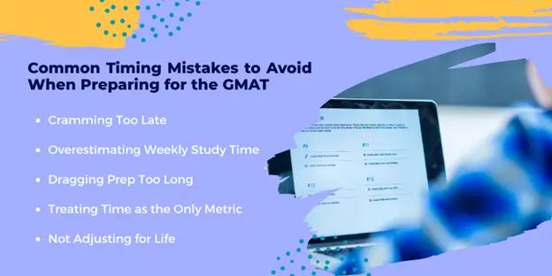 common timing mistakes to avoid when preparing for the gmat