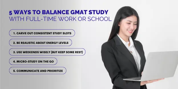 Balancing GMAT Study with Full-Time Work or School