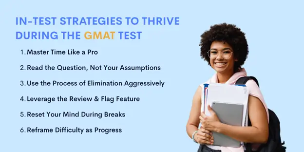 in-test strategies to thrive during the gmat test day